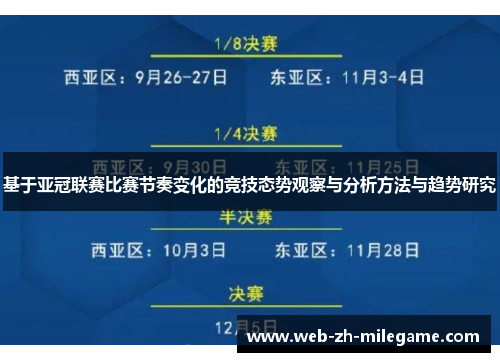 基于亚冠联赛比赛节奏变化的竞技态势观察与分析方法与趋势研究 基于亚冠联赛比赛节奏变化的竞技态势观察与分析方法与趋势研究